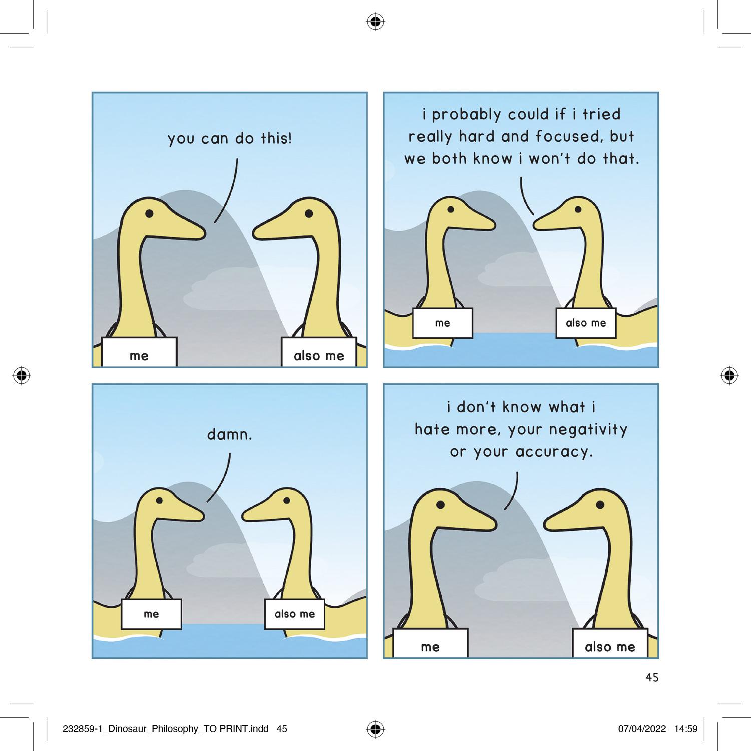 Beispielinhalt (Bild) Dinosaur Philosophy