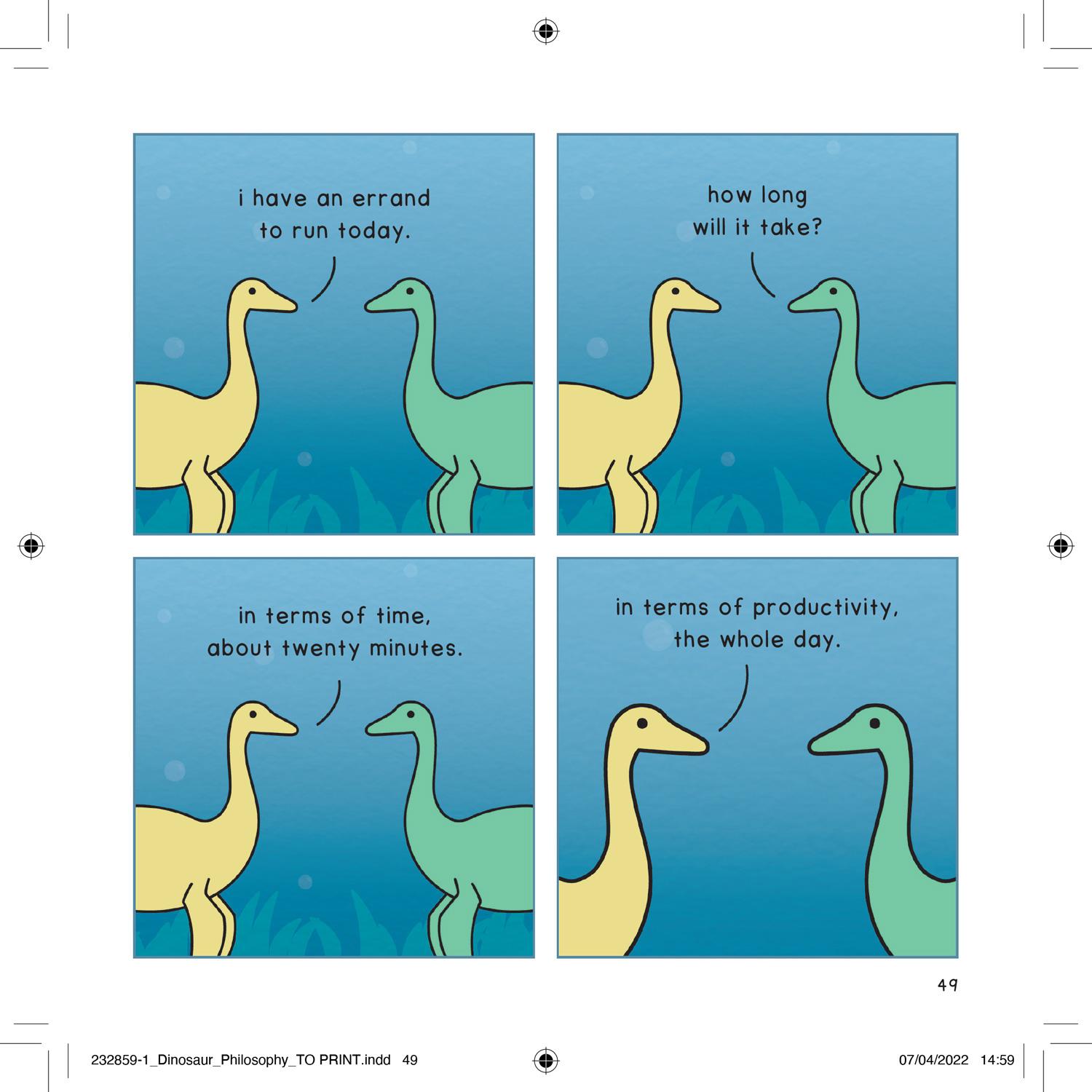 Beispielinhalt (Bild) Dinosaur Philosophy