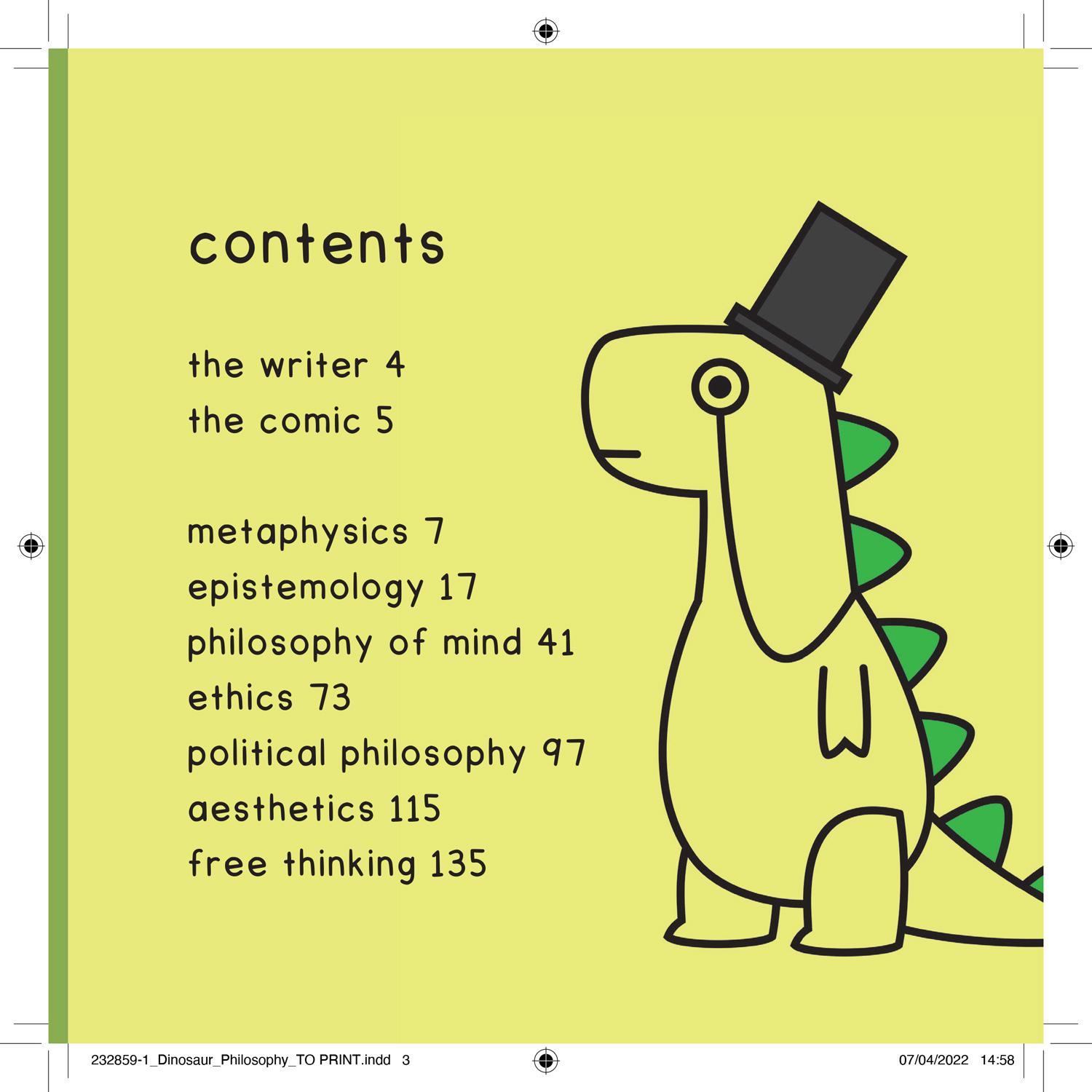 Beispielinhalt (Bild) Dinosaur Philosophy