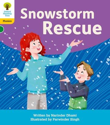 Vorderes Coverbild Oxford Reading Tree: Floppy's Phonics Decoding Practice: Oxford Level 5: Snowstorm Rescue