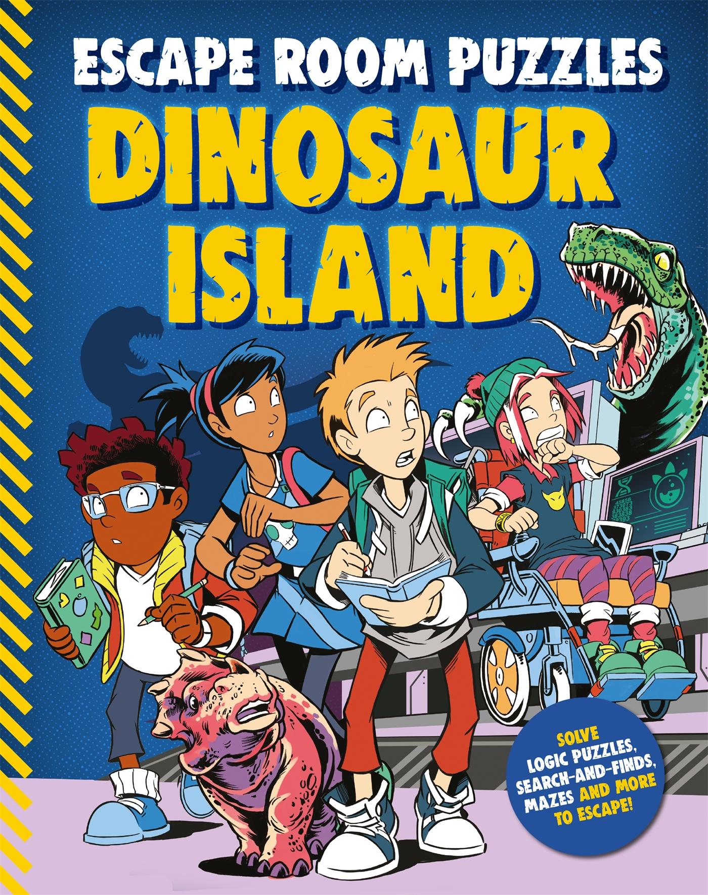 Vorderes Coverbild Escape Room Puzzles: Dinosaur Island