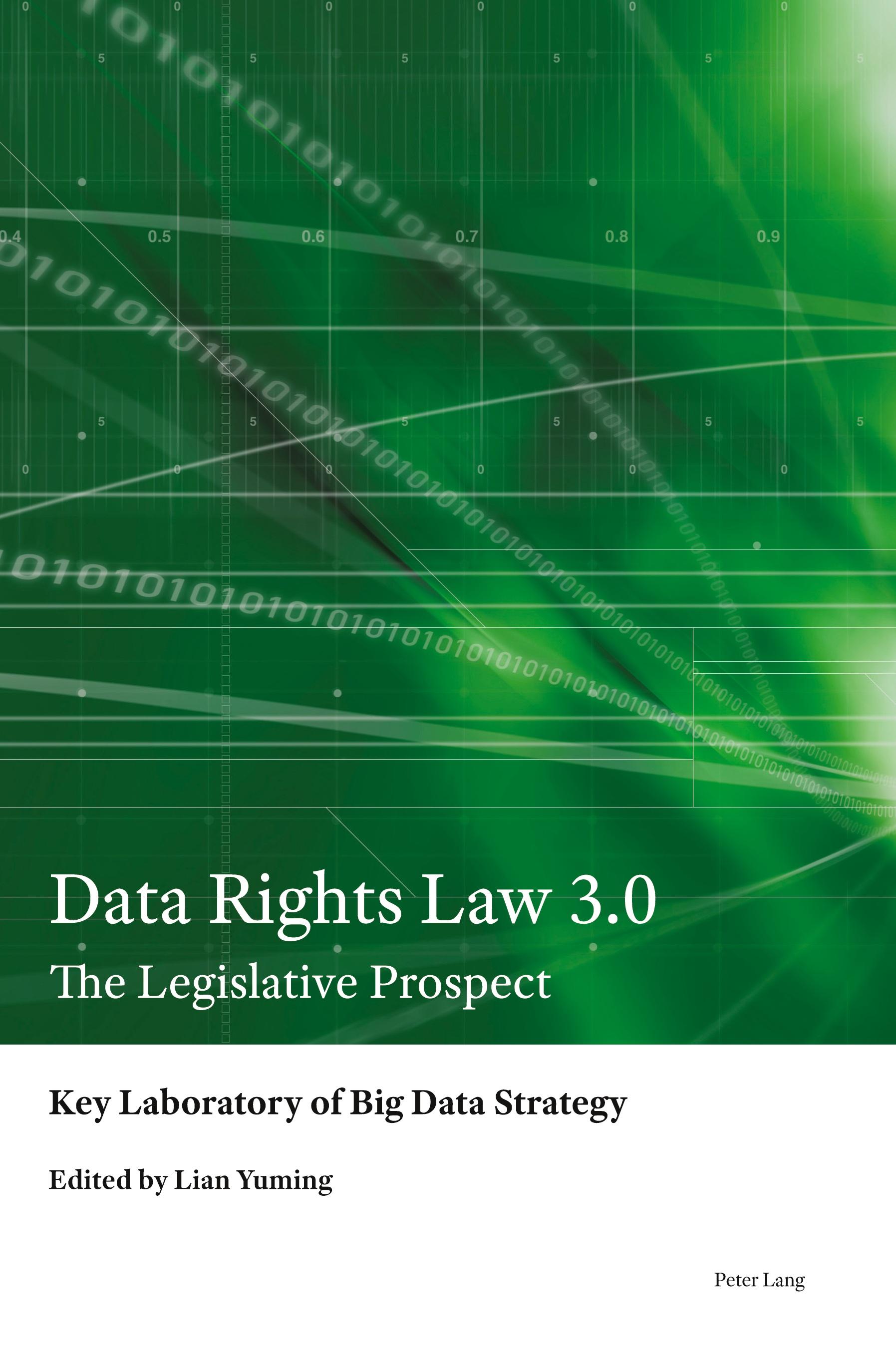 Vorderes Coverbild Data Rights Law 3.0