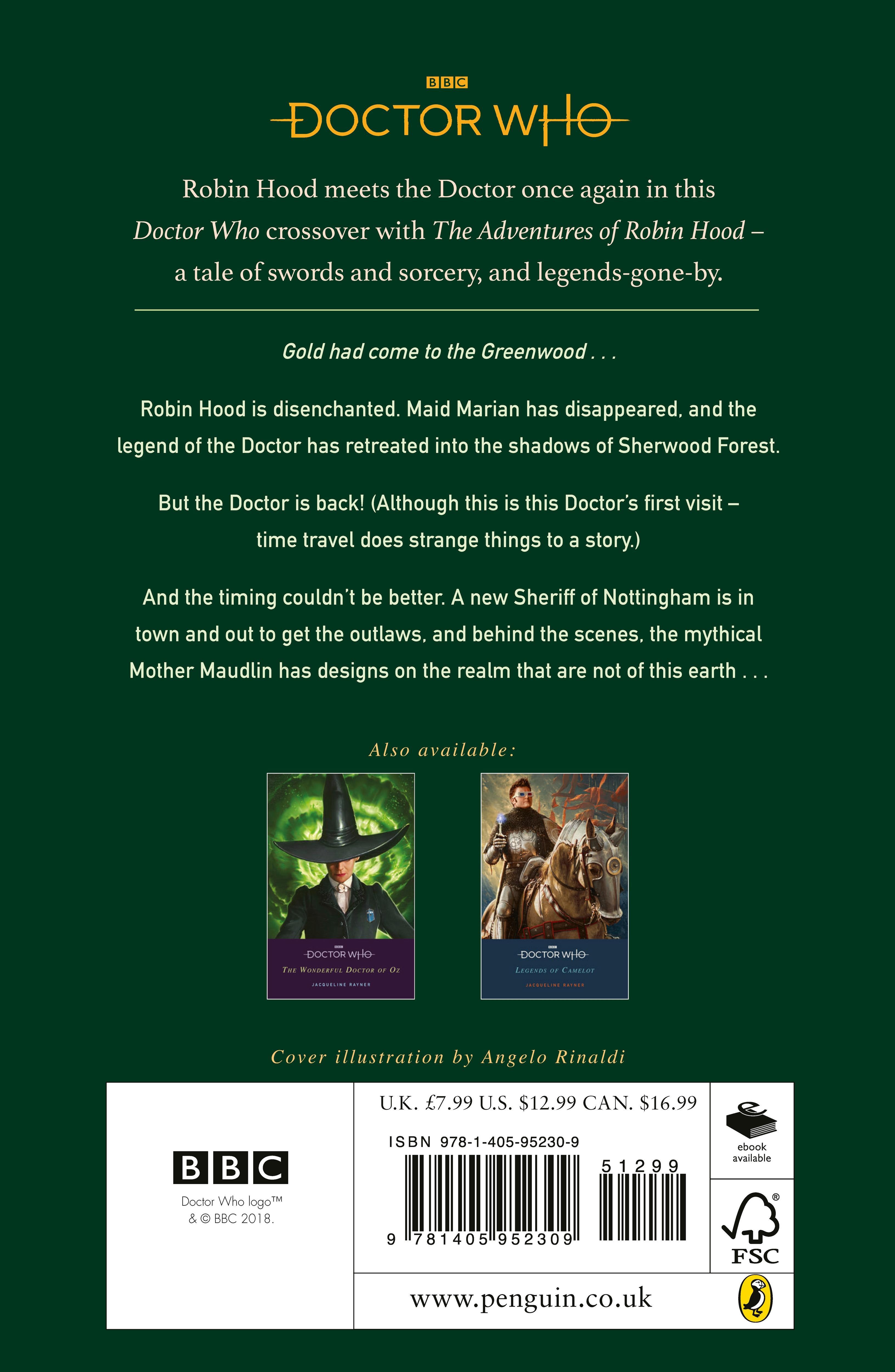 Rückseitencover Doctor Who: The Return of Robin Hood