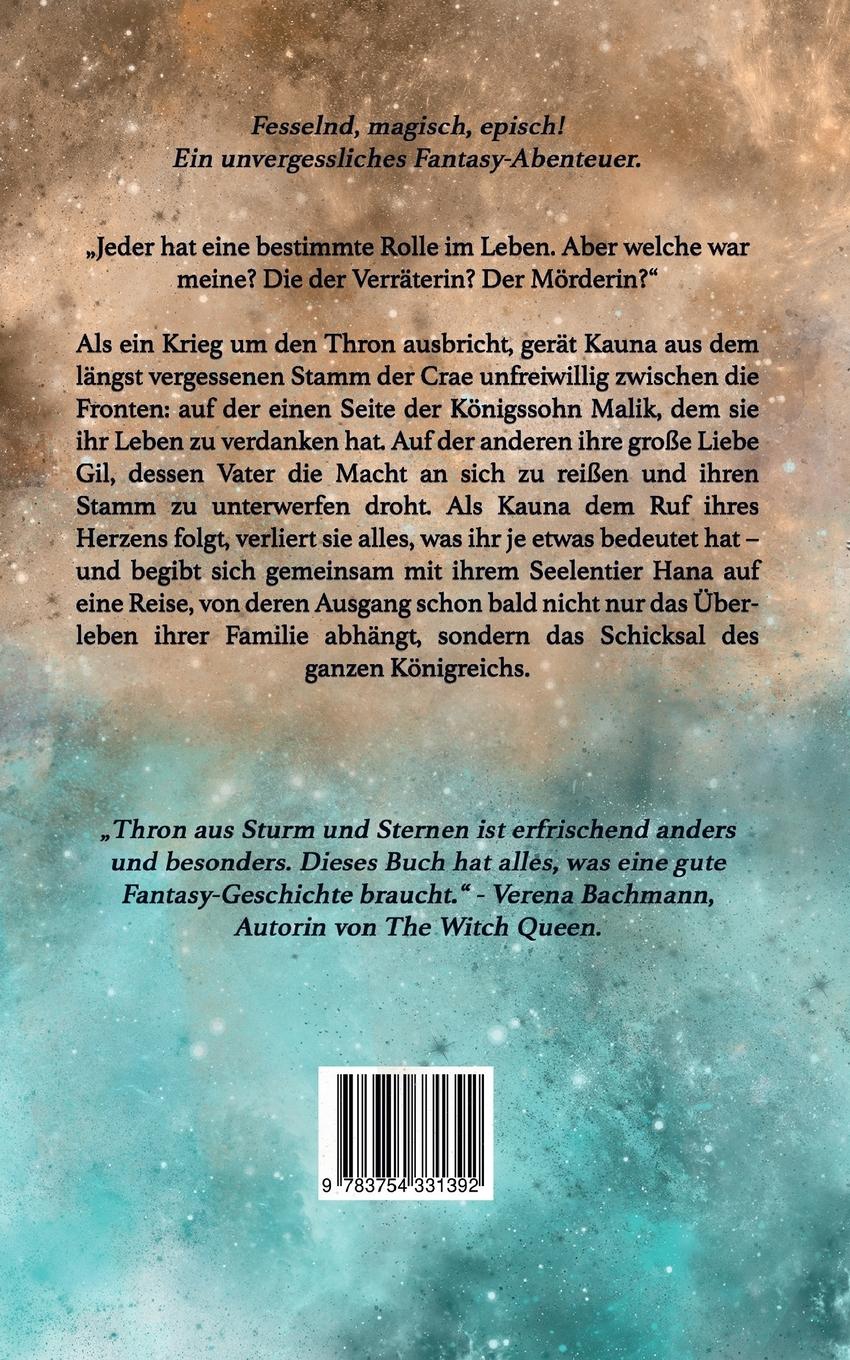 Rückseitencover Thron aus Sturm und Sternen