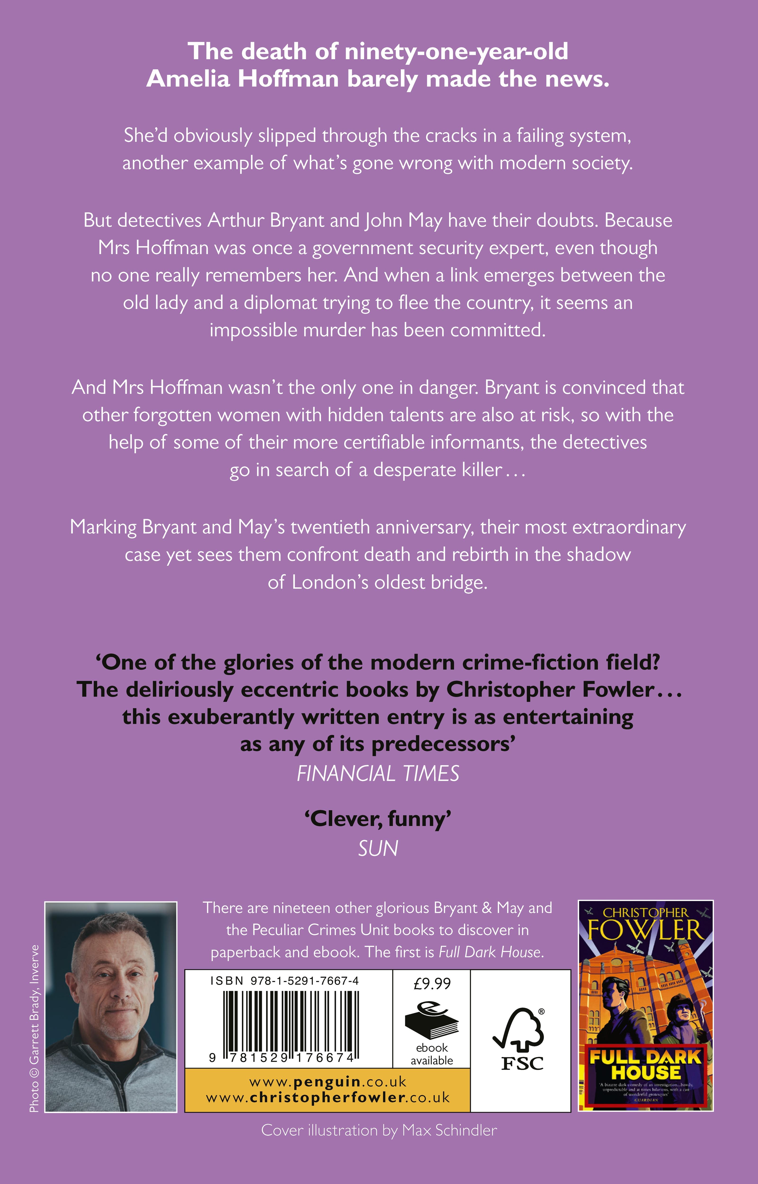 Rückseitencover Bryant & May - London Bridge is Falling Down