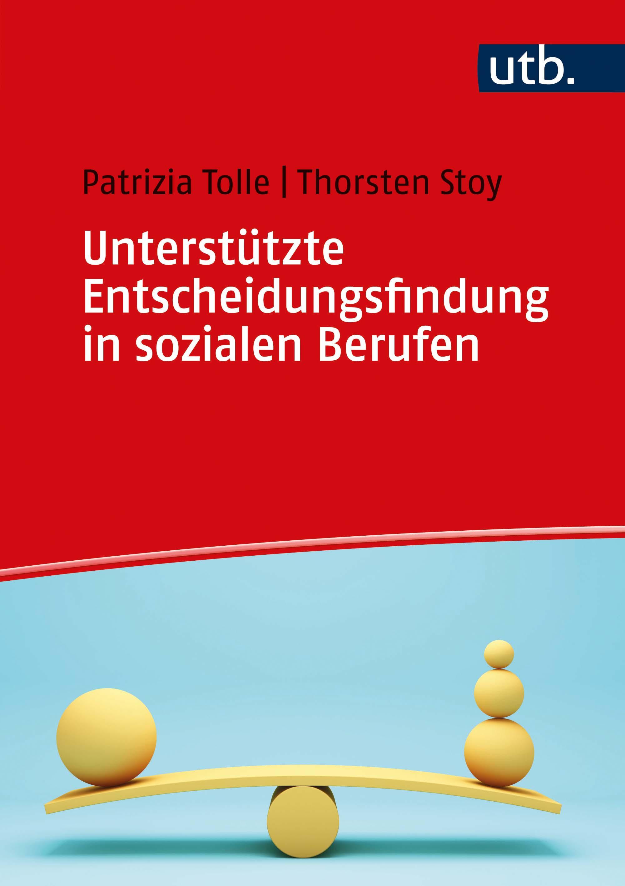 Vorderes Coverbild Unterstützte Entscheidungsfindung in sozialen Berufen