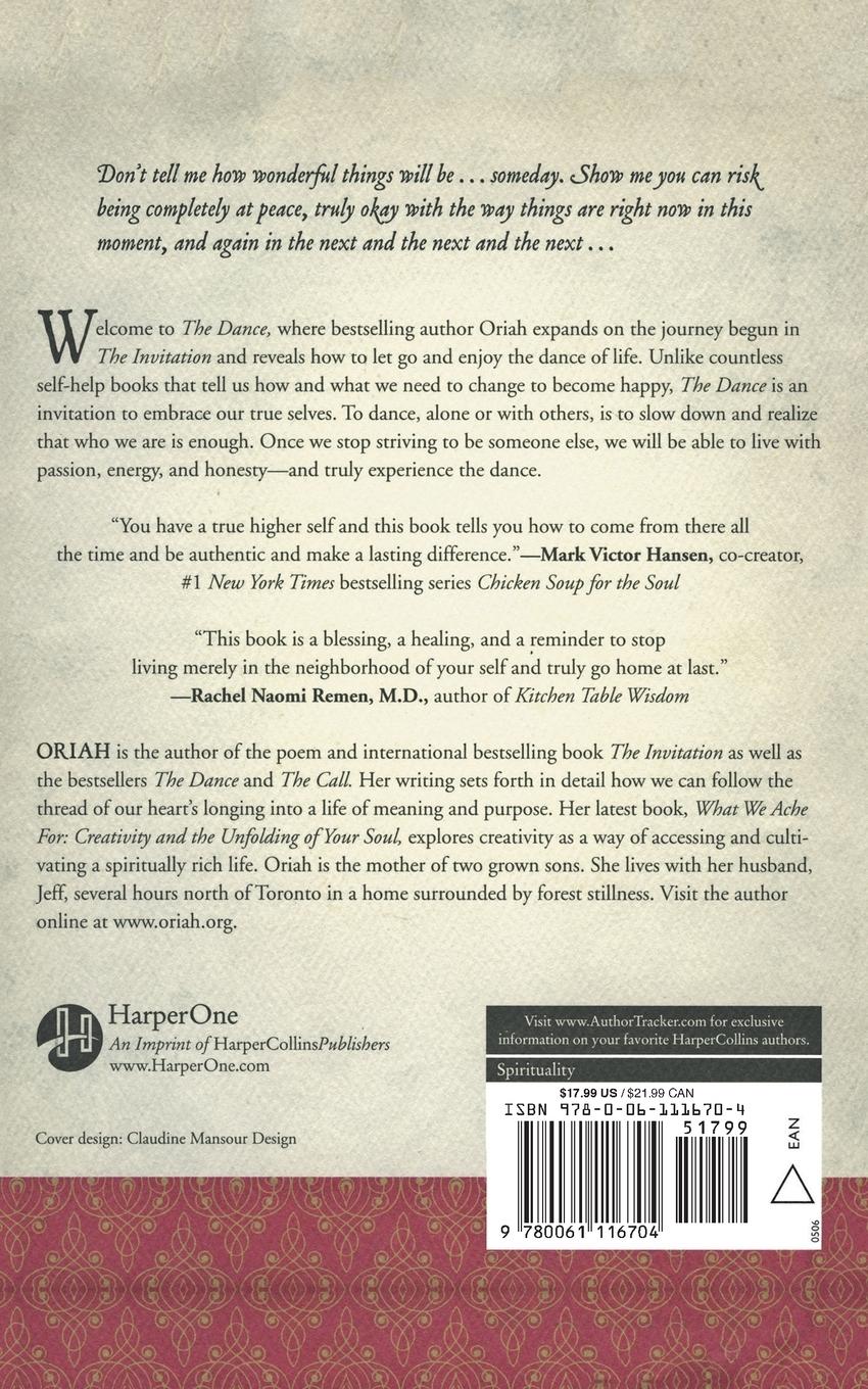 Rückseitencover The Dance