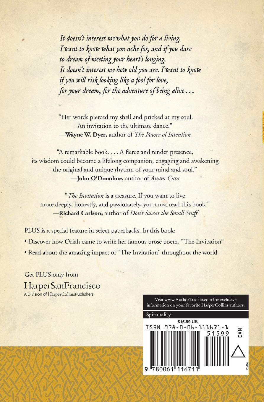 Rückseitencover The Invitation