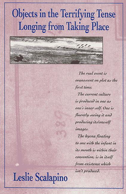 Vorderes Coverbild Objects in a Terrifying Tense / Longing from Taking Place