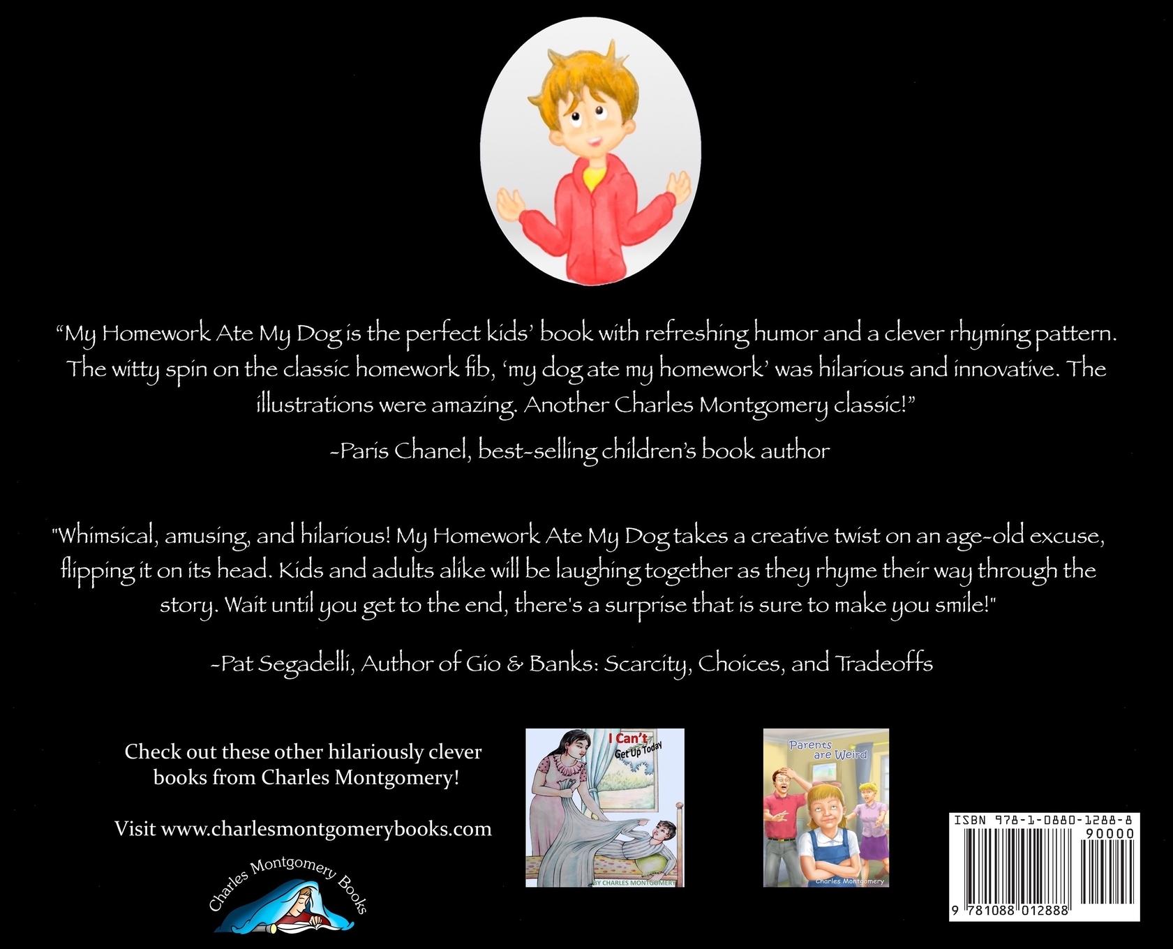 Rückseitencover My Homework Ate My Dog