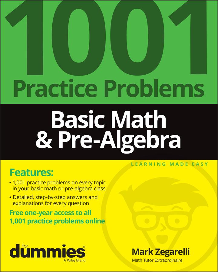 Vorderes Coverbild Basic Math & Pre-Algebra