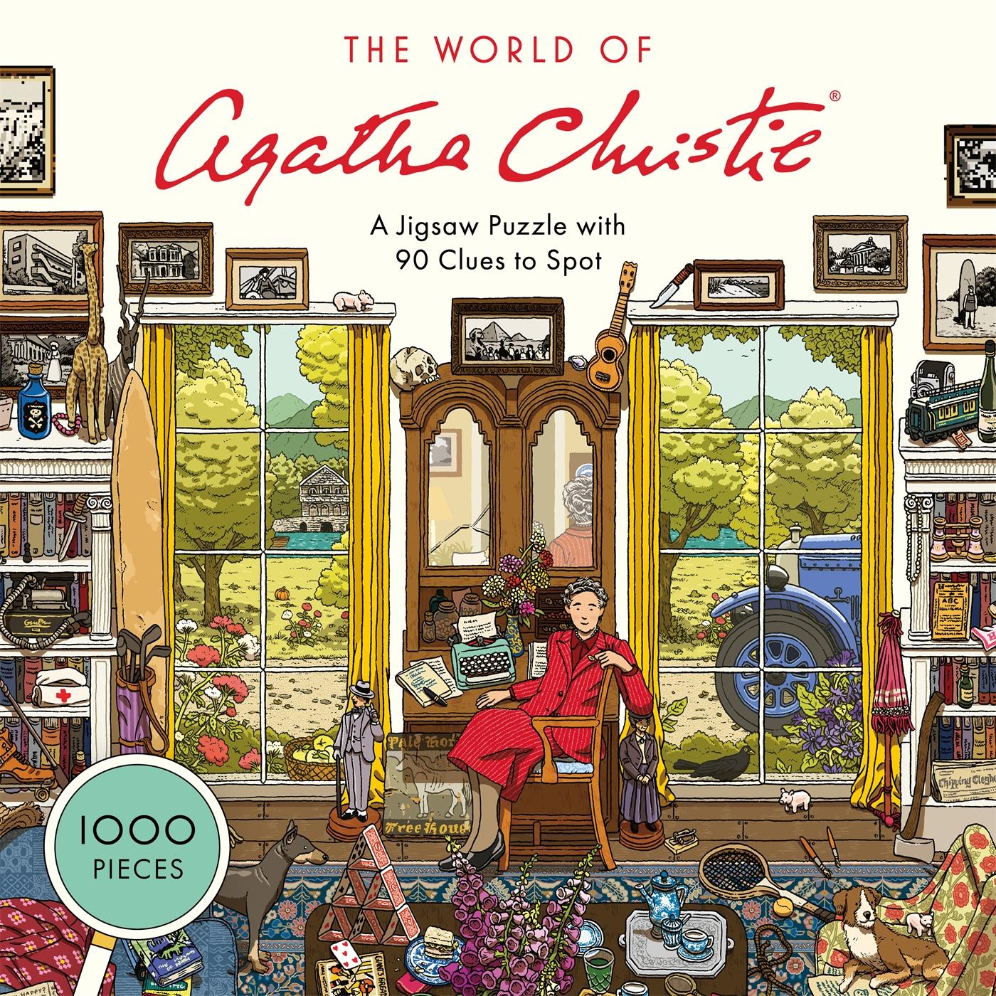 Vorderes Coverbild The World of Agatha Christie 1000 Piece Puzzle
