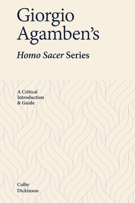 Vorderes Coverbild Giorgio Agamben's Homo Sacer Series