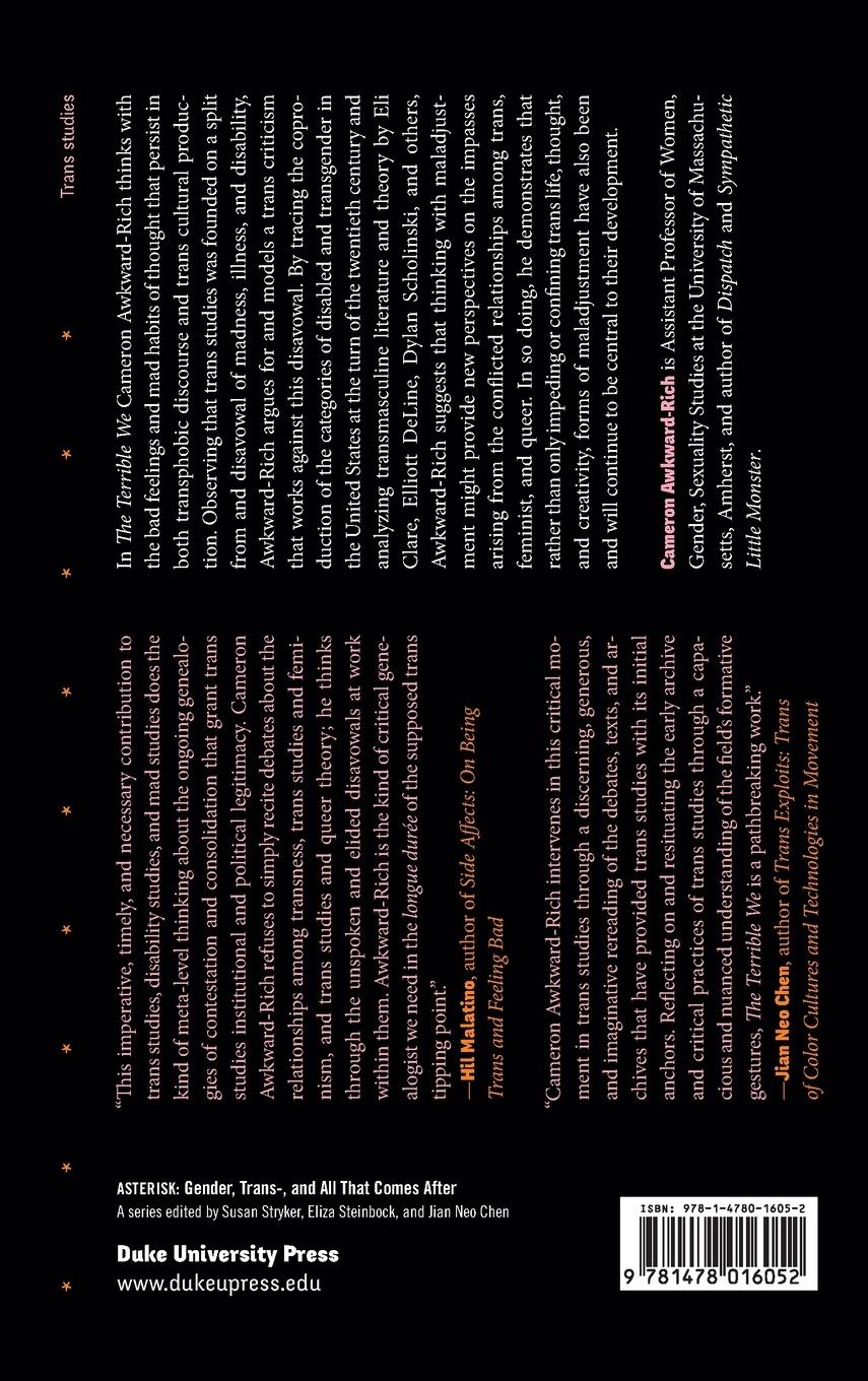 Rückseitencover The Terrible We