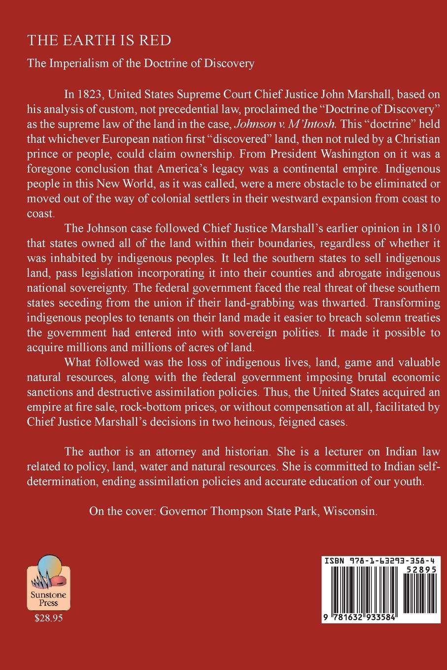 Rückseitencover The Earth Is Red