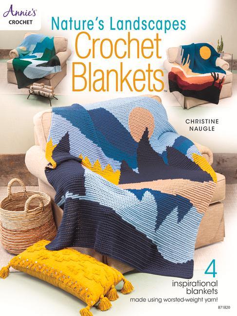 Vorderes Coverbild Nature's Landscapes Crochet Blankets