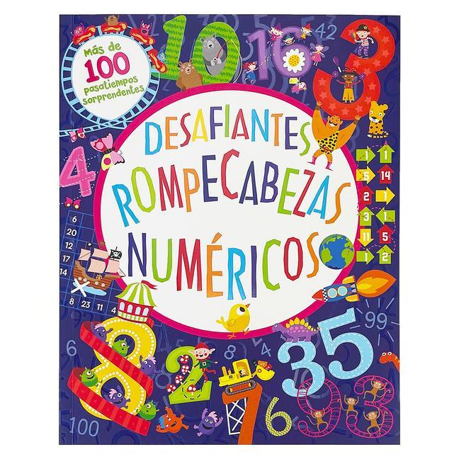 Vorderes Coverbild Desafiantes Rompecabezas Numéricos / Totally Brain Boggling Number Puzzles (Spanish Edition)