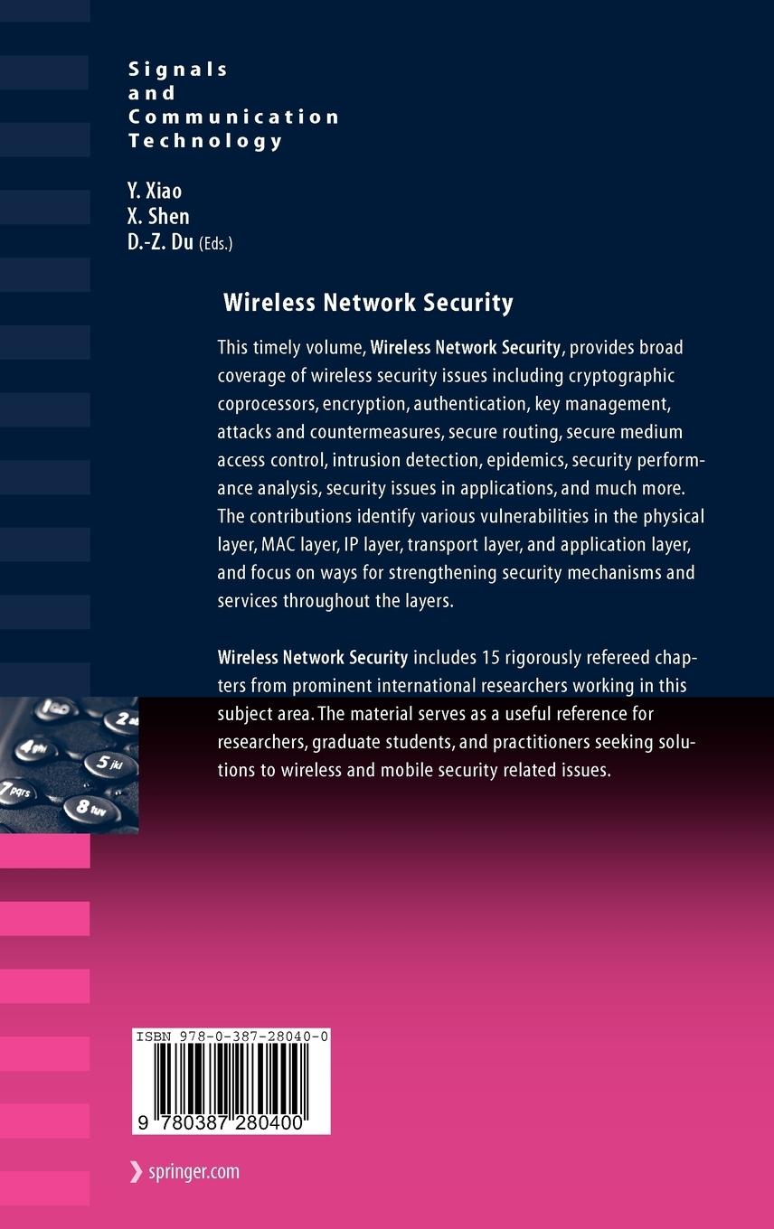 Rückseitencover Wireless Network Security
