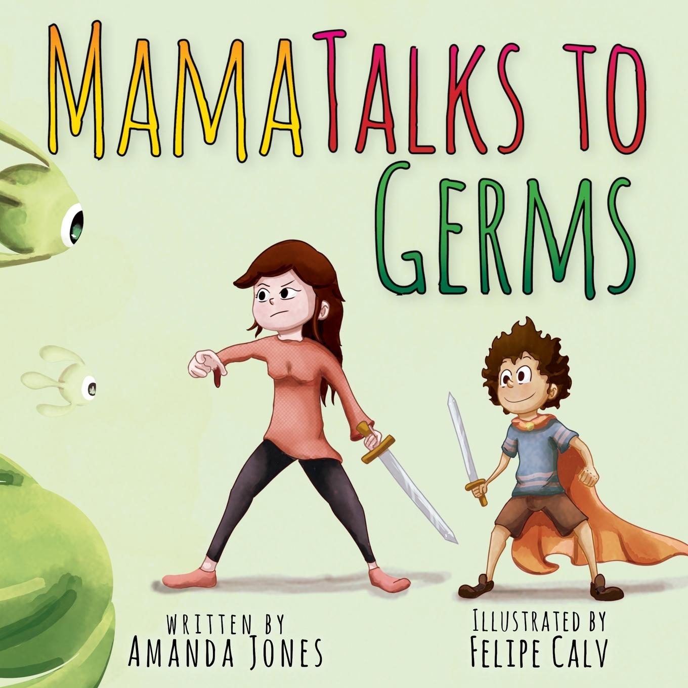 Vorderes Coverbild Mama Talks to Germs