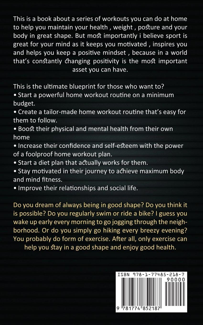 Rückseitencover Home Workout for Beginners