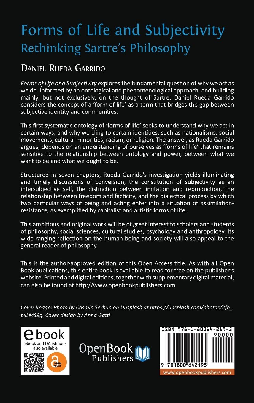 Rückseitencover Forms of Life and Subjectivity