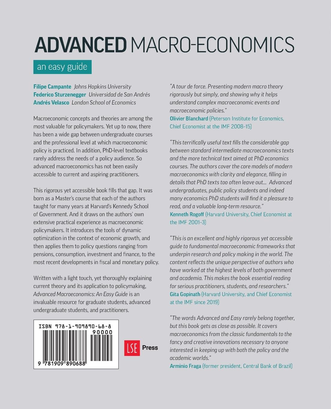 Rückseitencover Advanced Macroeconomics