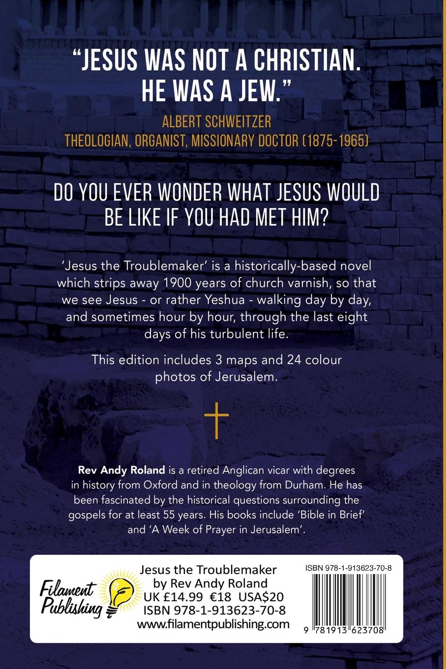 Rückseitencover Jesus the Troublemaker - Color