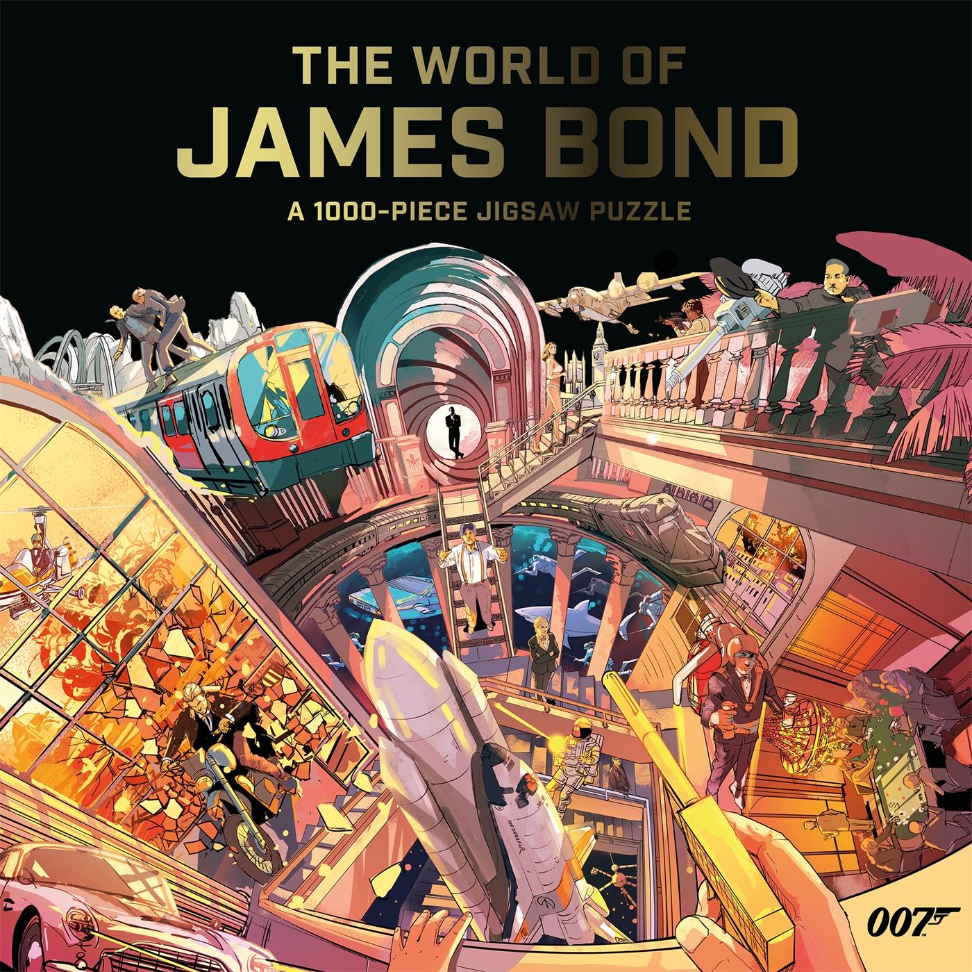 Vorderes Coverbild The World of James Bond 1000 Piece Puzzle