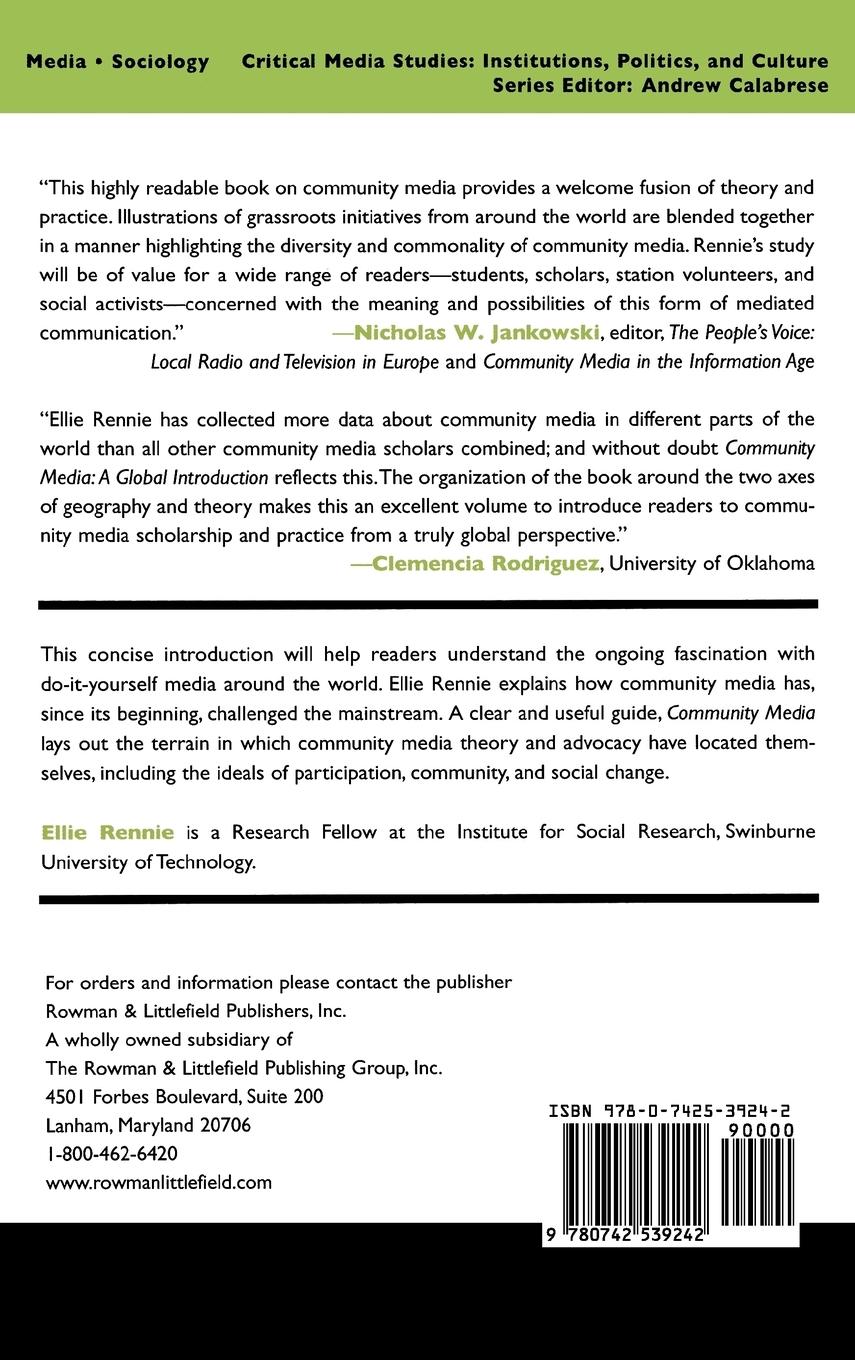 Rückseitencover Community Media