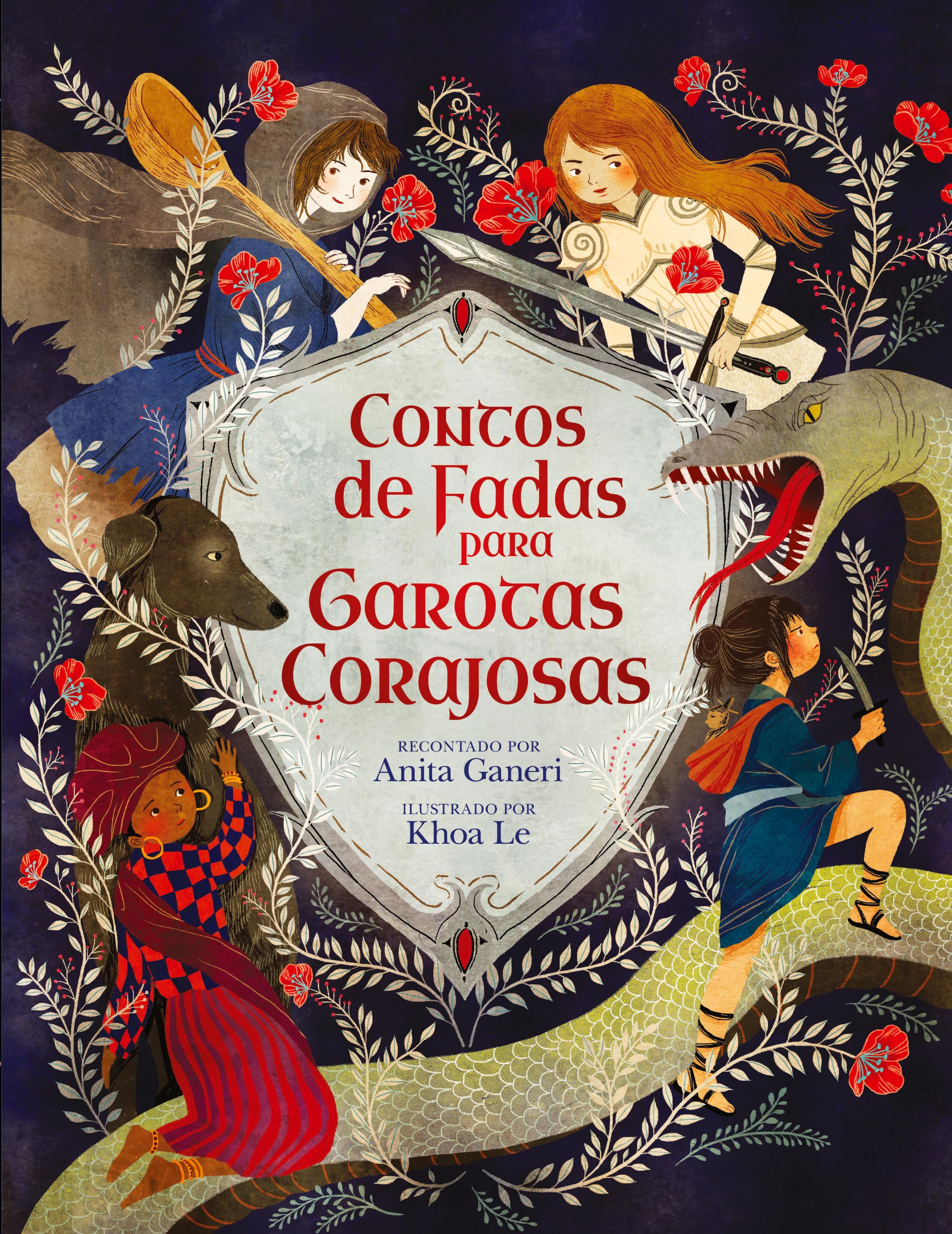 Vorderes Coverbild Contos De Fadas Para Garotas Corajosas