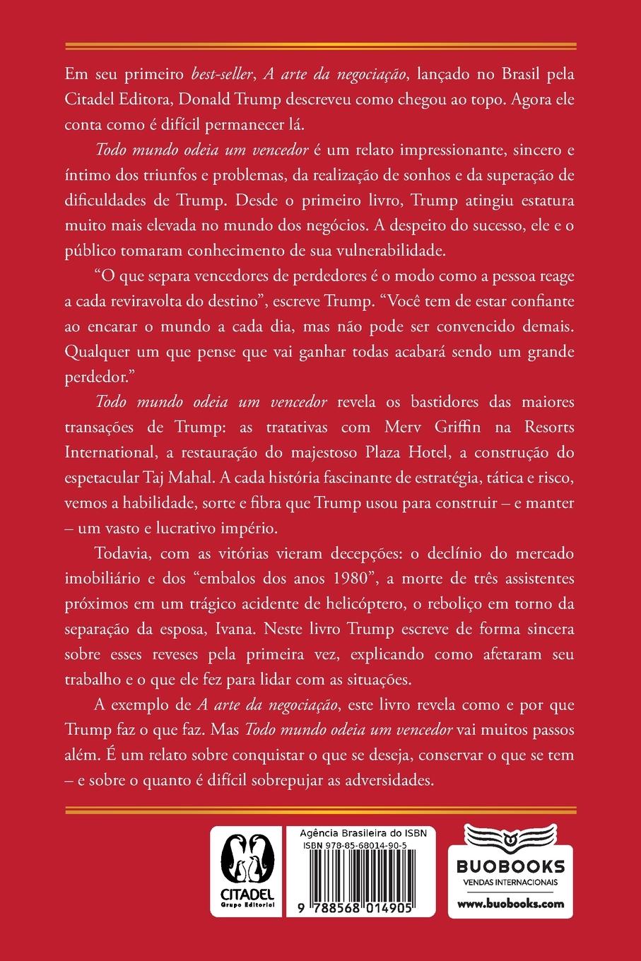 Rückseitencover Todo mundo odeia um vencedor