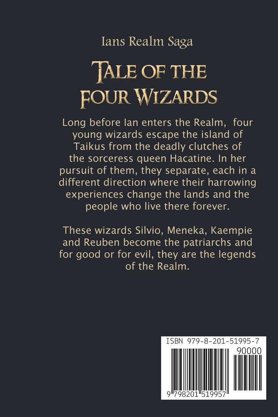 Rückseitencover The Tale of the Four Wizards