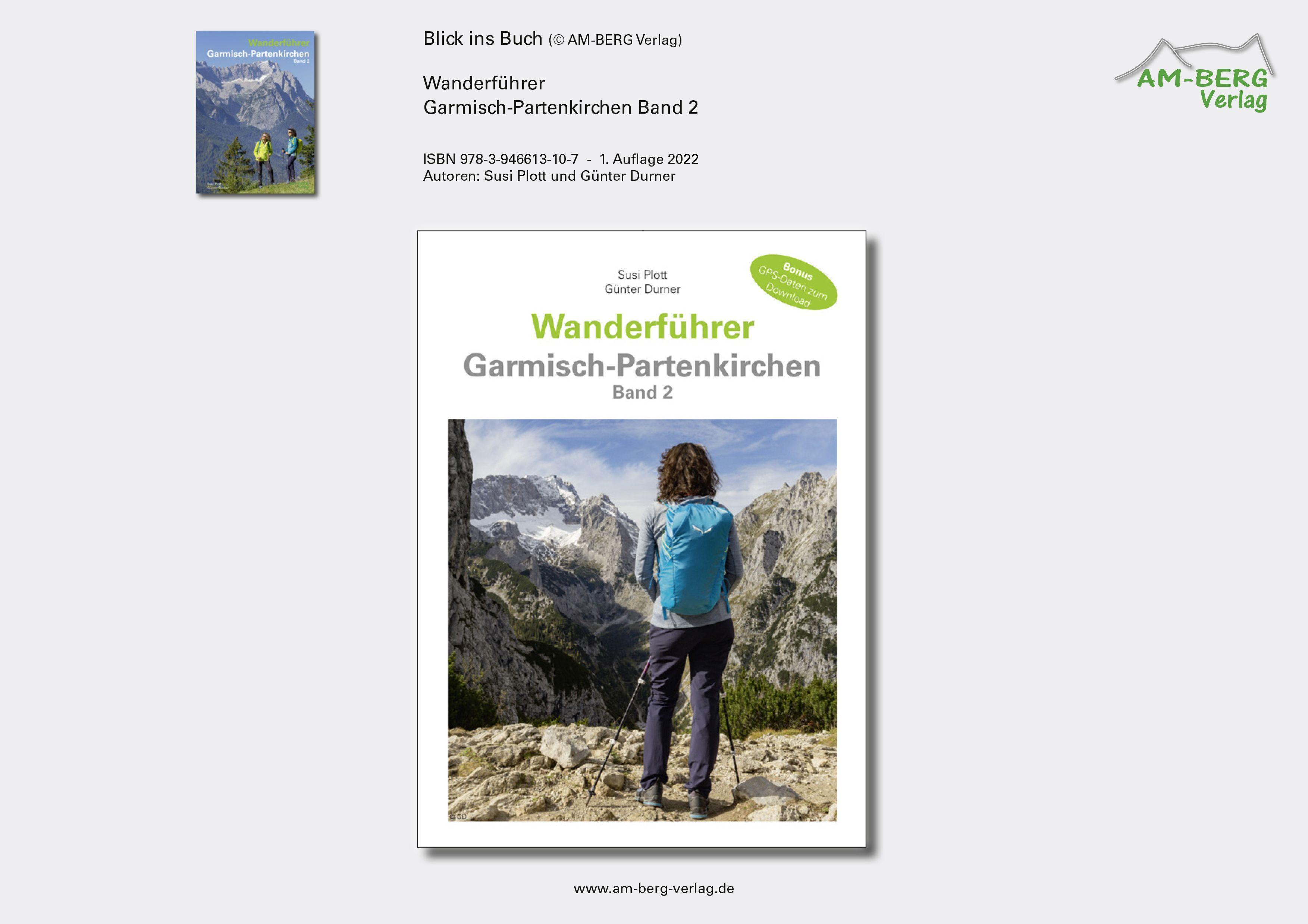 Beispielinhalt (Bild) Wanderführer Garmisch-Partenkirchen Band 2
