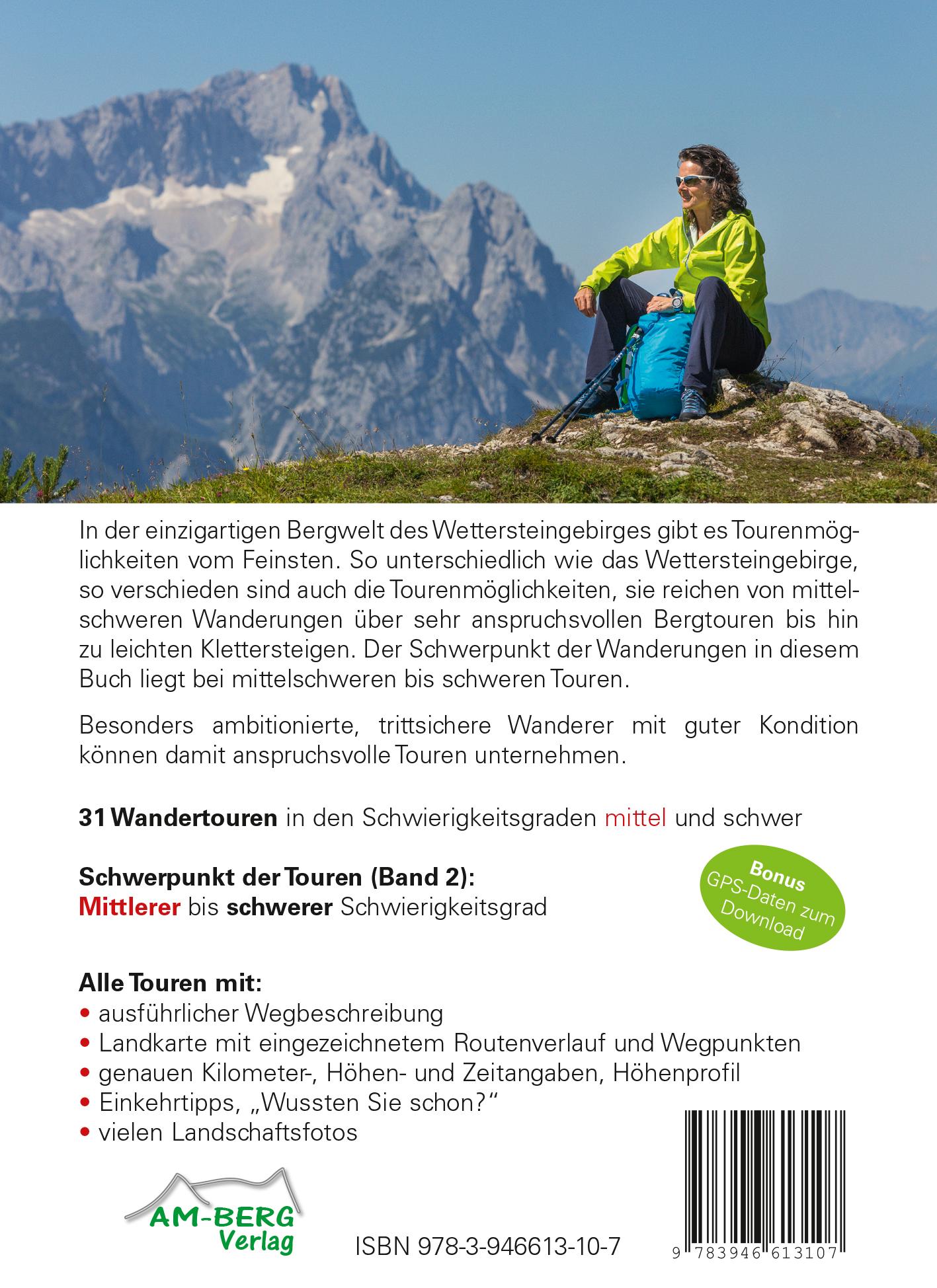 Rückseitencover Wanderführer Garmisch-Partenkirchen Band 2