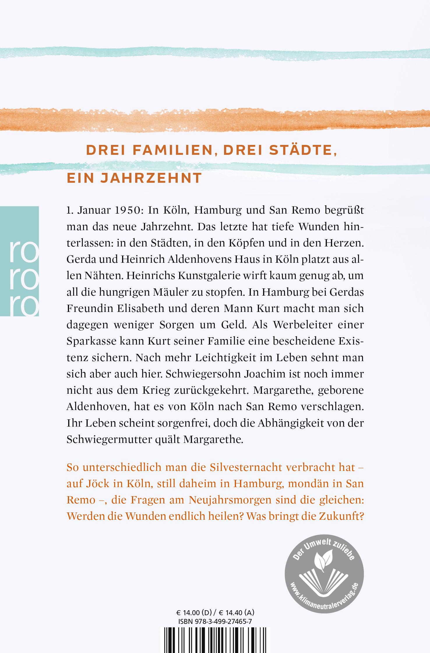 Rückseitencover Und die Welt war jung