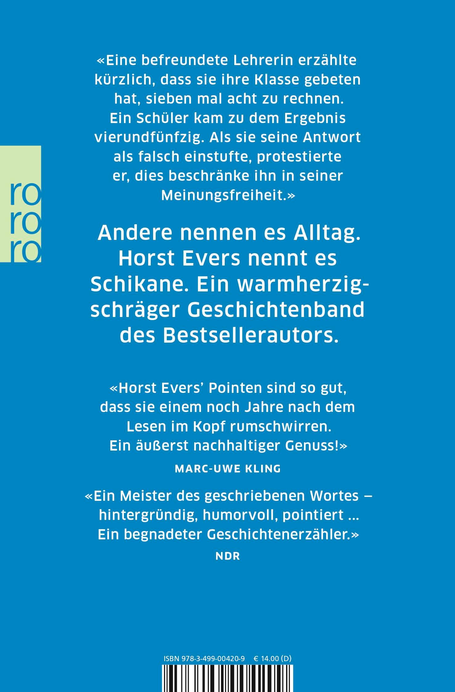 Rückseitencover Wer alles weiß, hat keine Ahnung