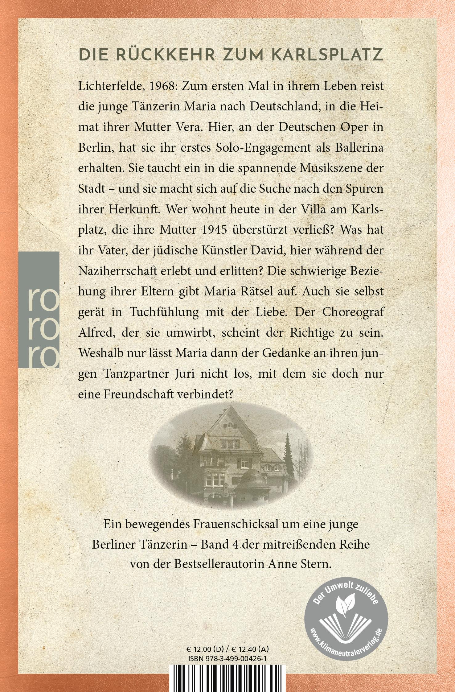 Rückseitencover Die Frauen vom Karlsplatz: Maria