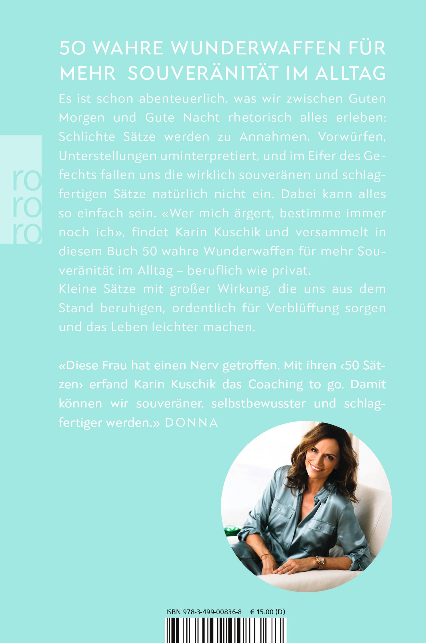 Rückseitencover 50 Sätze, die das Leben leichter machen