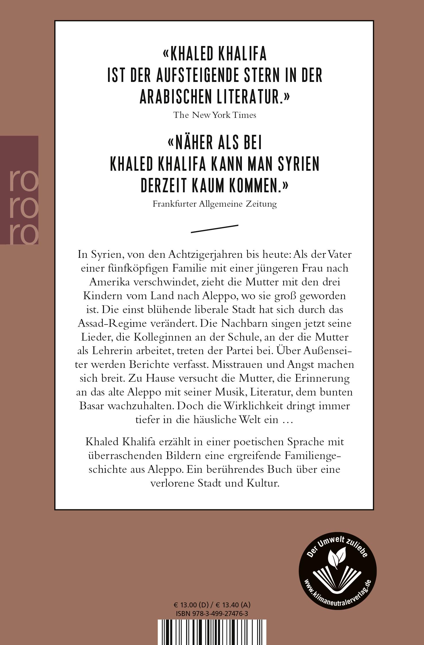Rückseitencover Keine Messer in den Küchen dieser Stadt