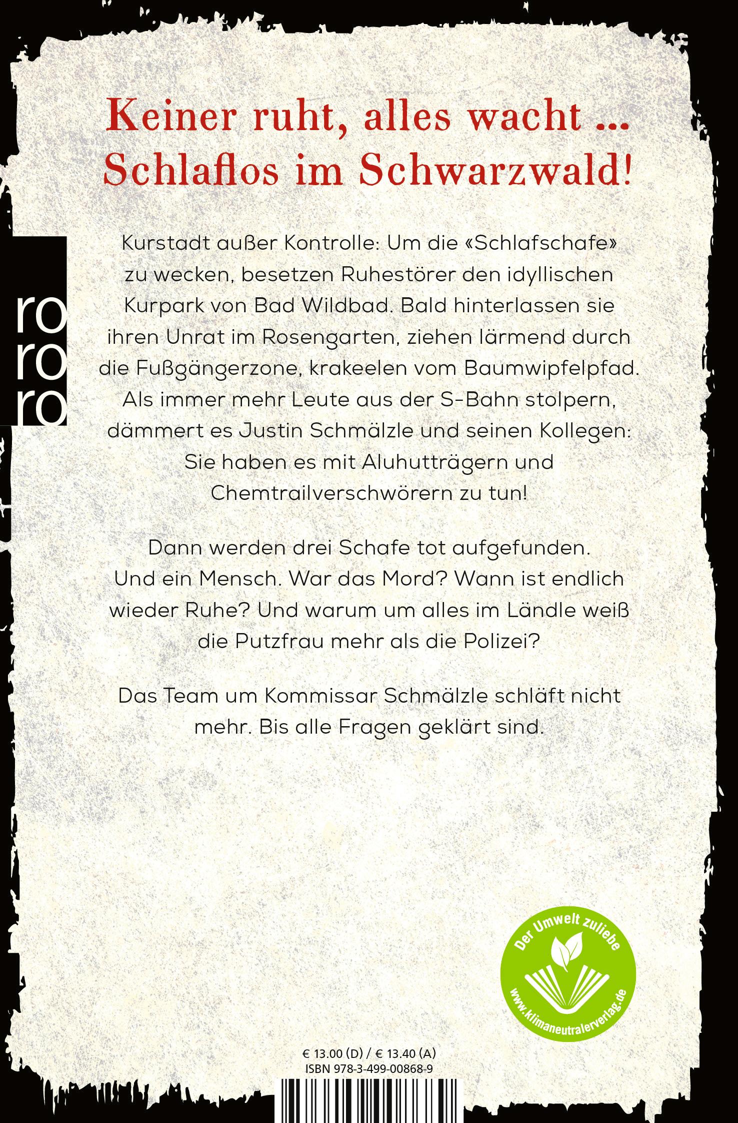Rückseitencover Schwarzwälder Verschwörung