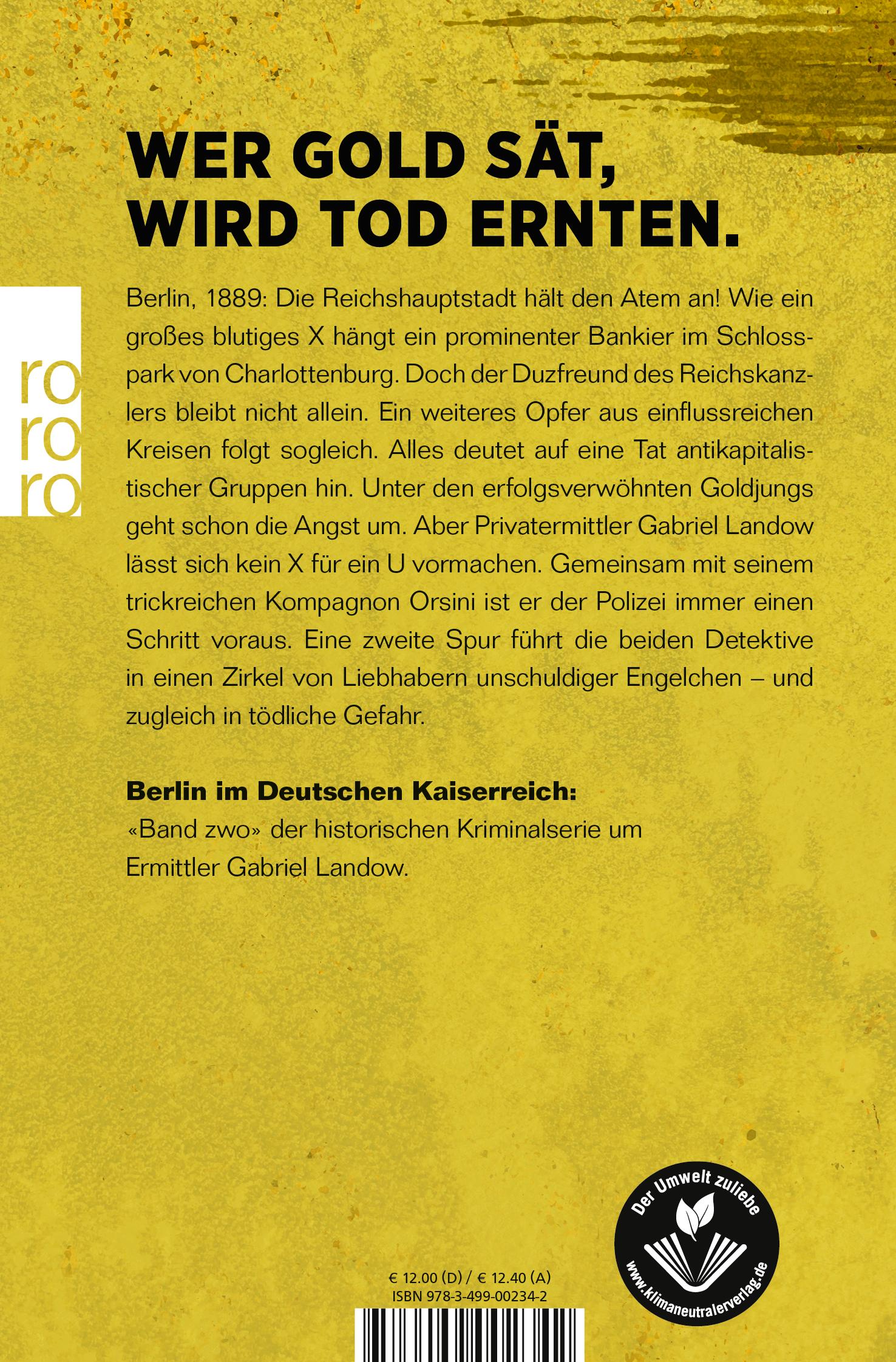 Rückseitencover Goldtod
