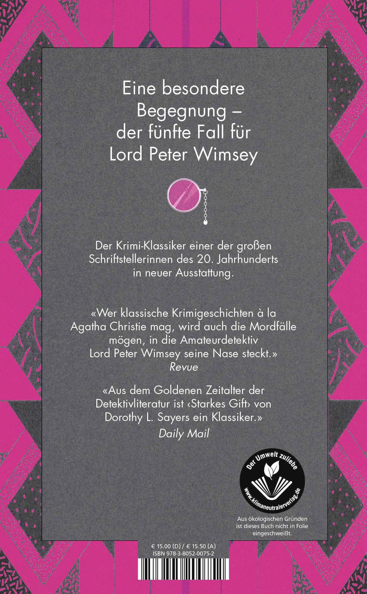 Rückseitencover Starkes Gift