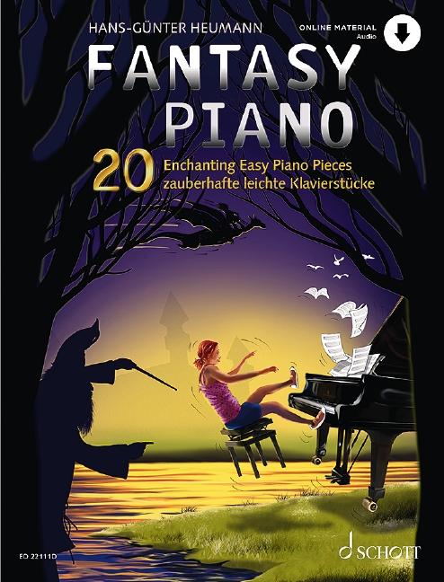Vorderes Coverbild Fantasy Piano/ Online Material