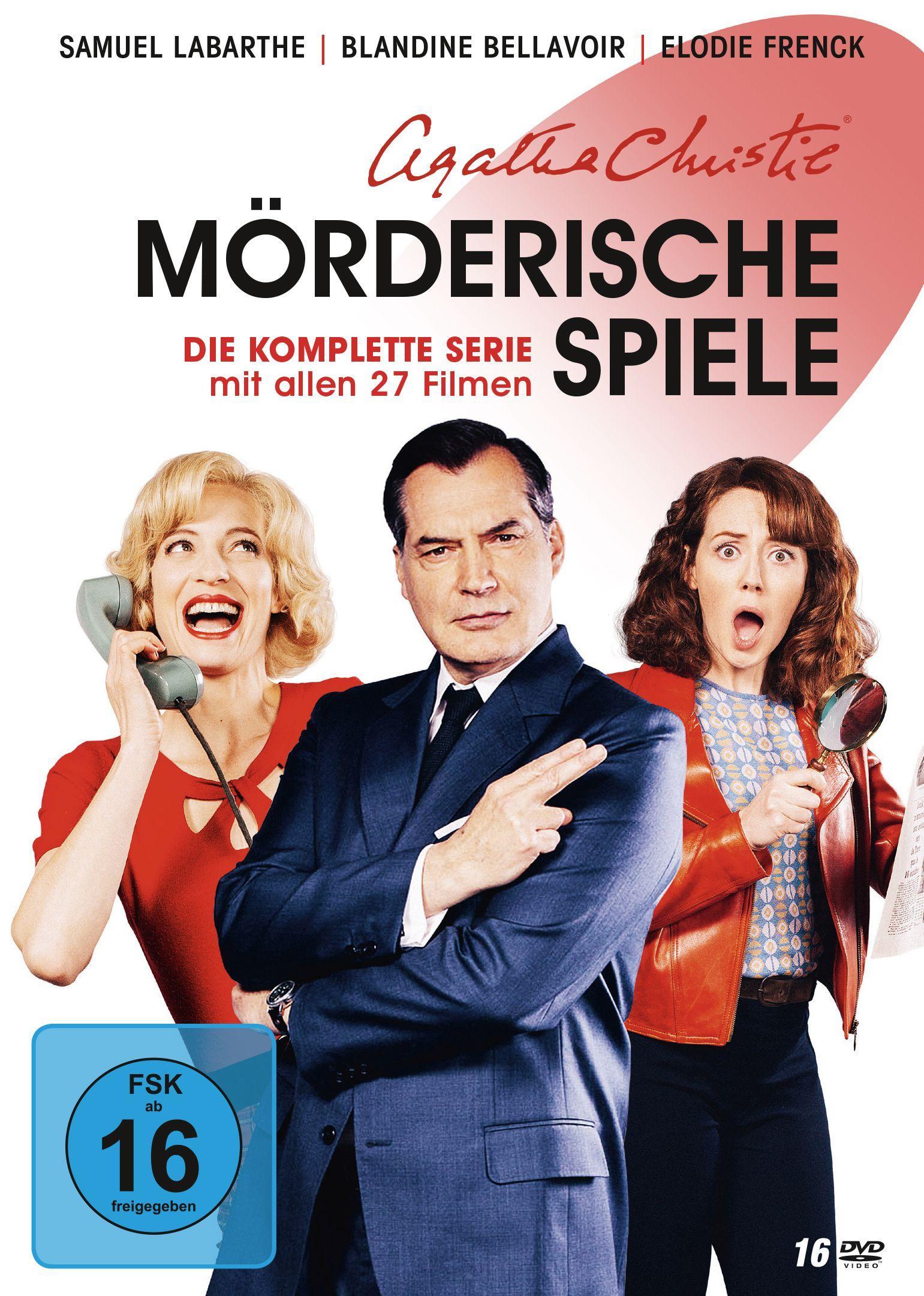 Vorderes Coverbild Agatha Christie - Mörderische Spiele