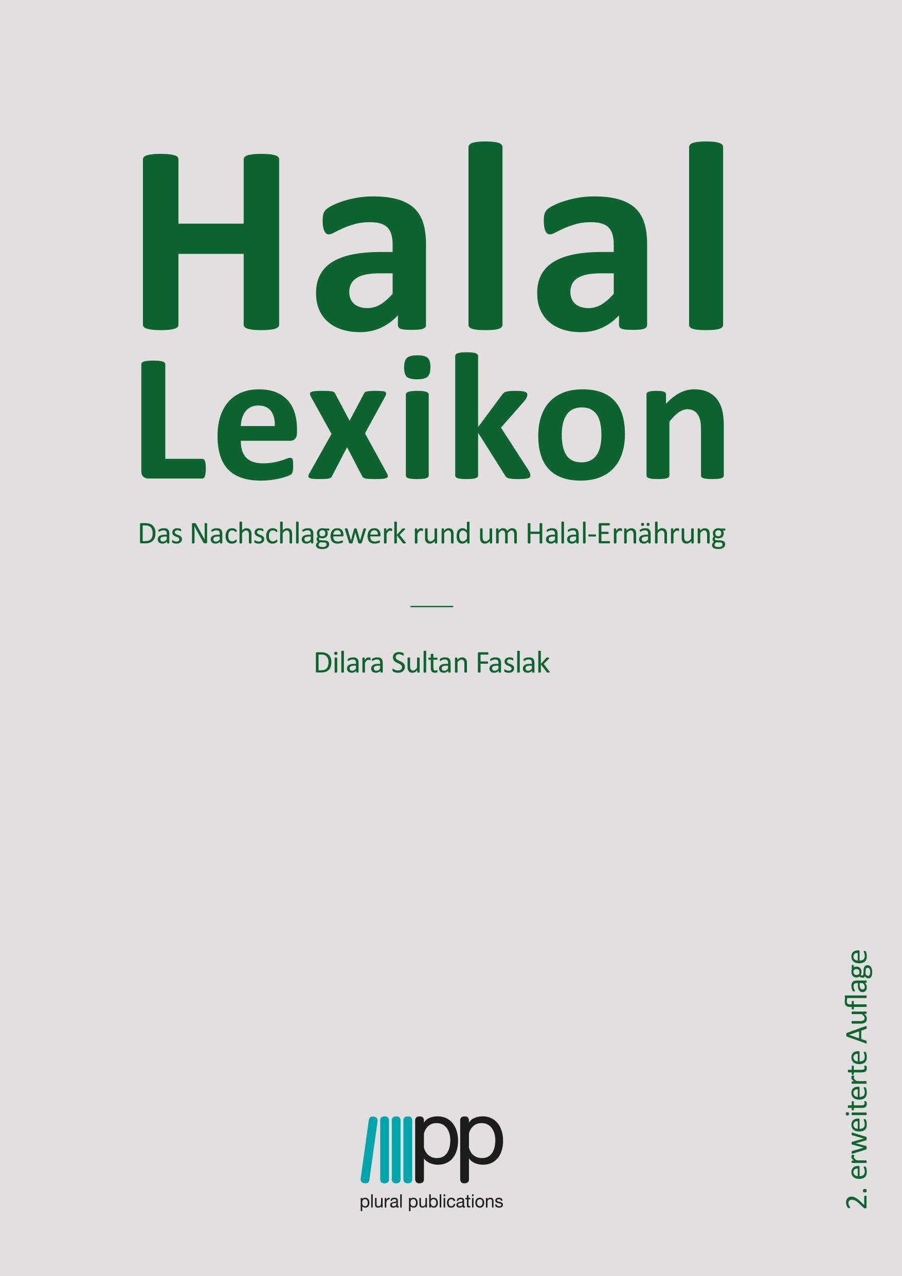 Vorderes Coverbild Halal Lexikon