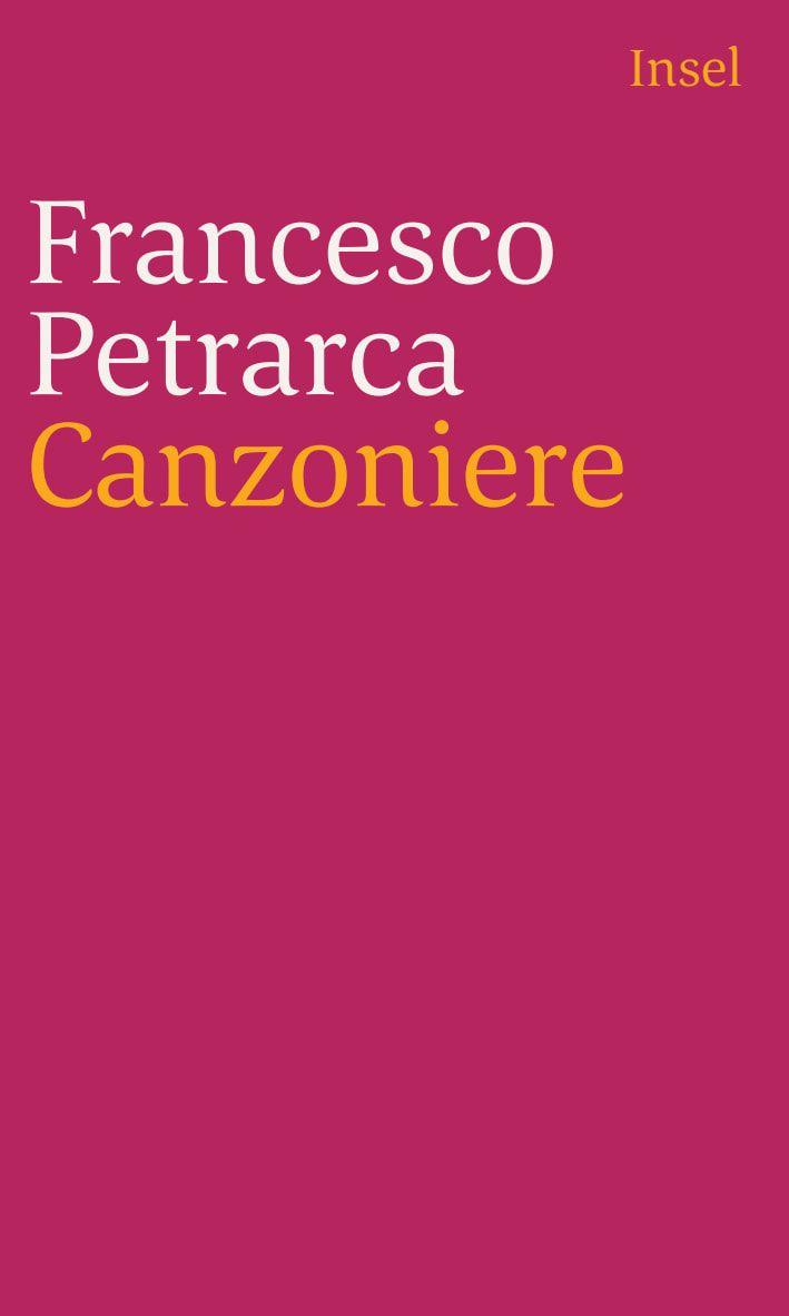 Vorderes Coverbild Canzoniere