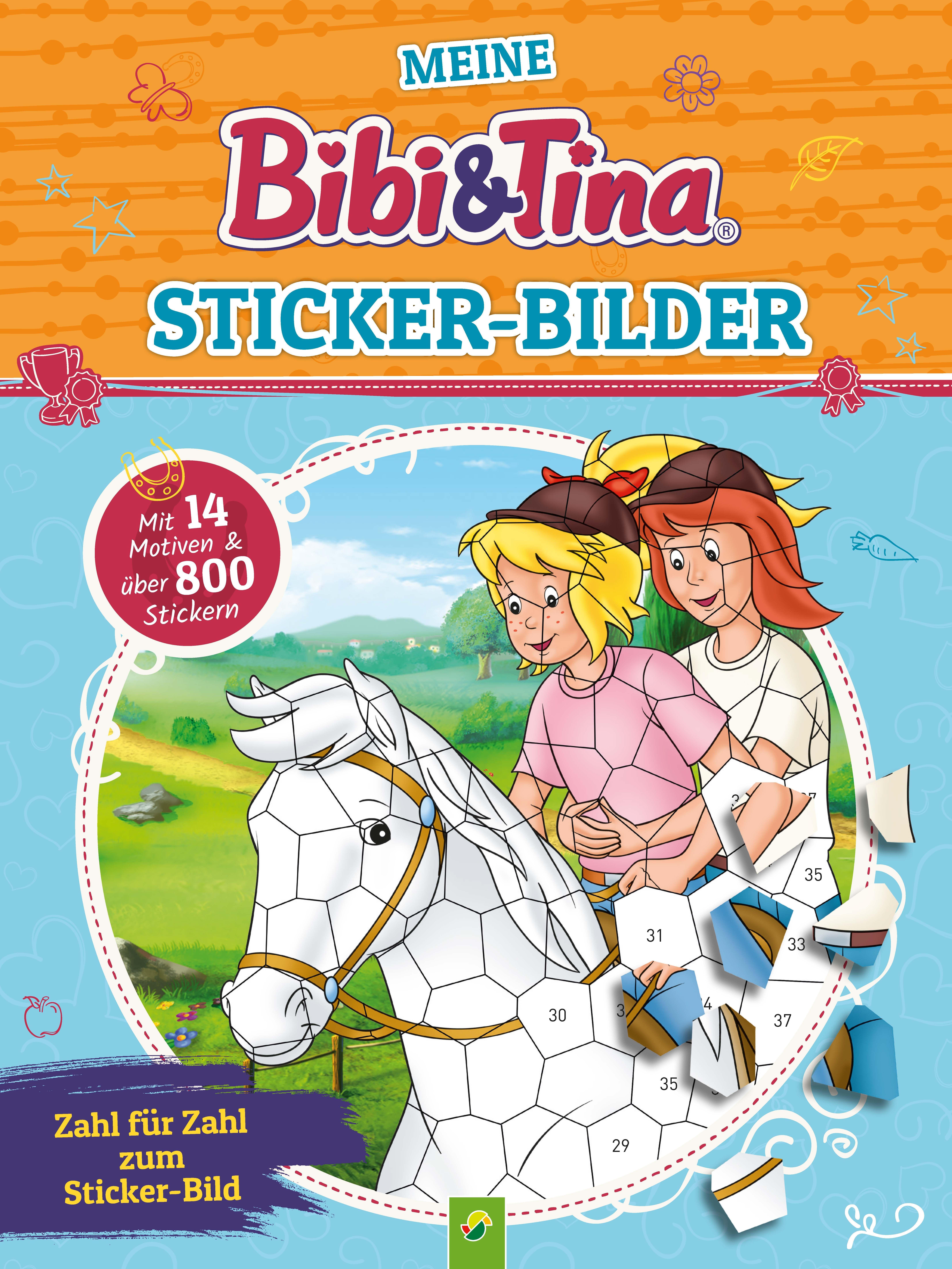 Vorderes Coverbild Meine Bibi & Tina Sticker-Bilder