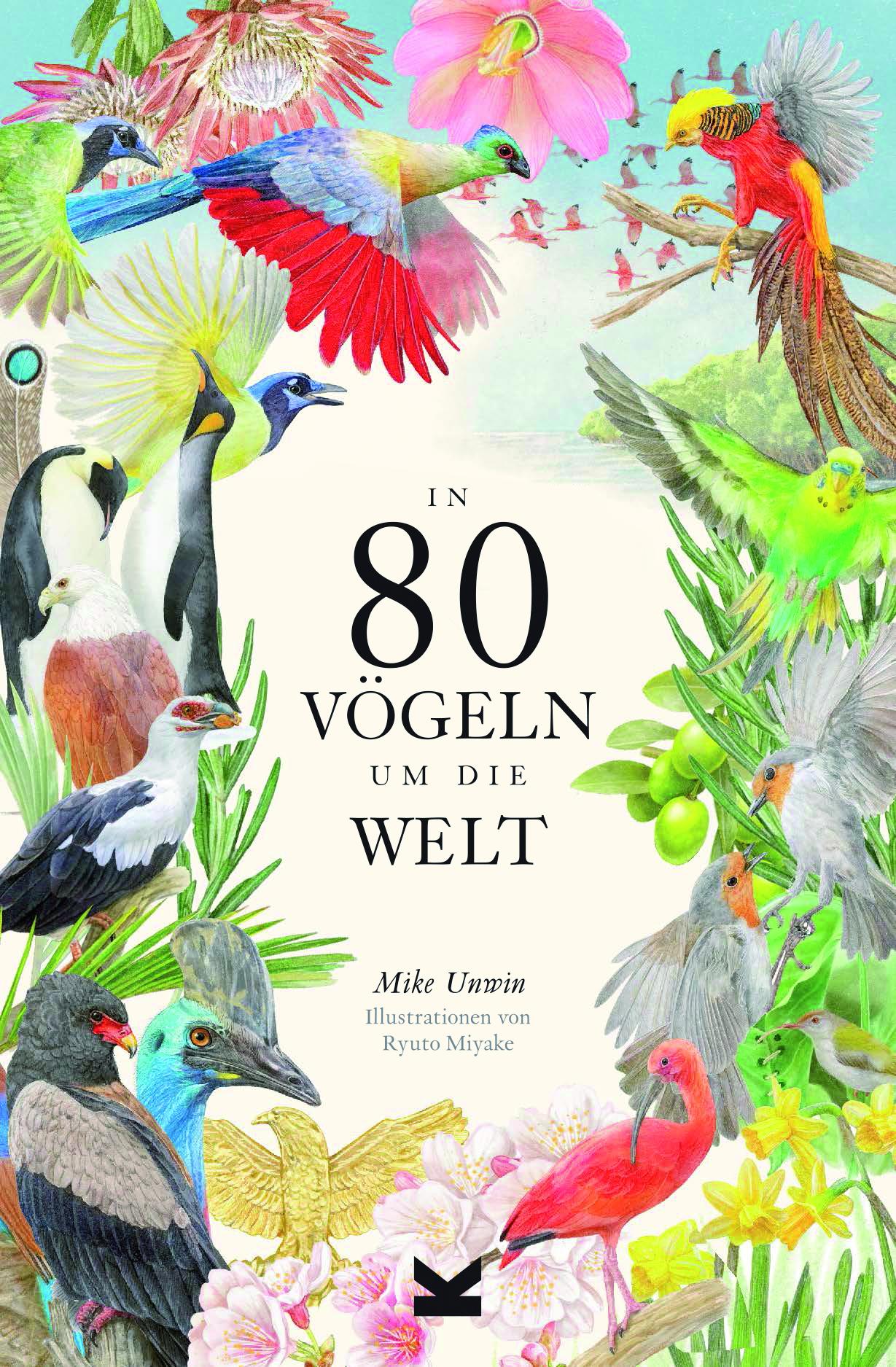 Vorderes Coverbild In 80 Vögeln um die Welt
