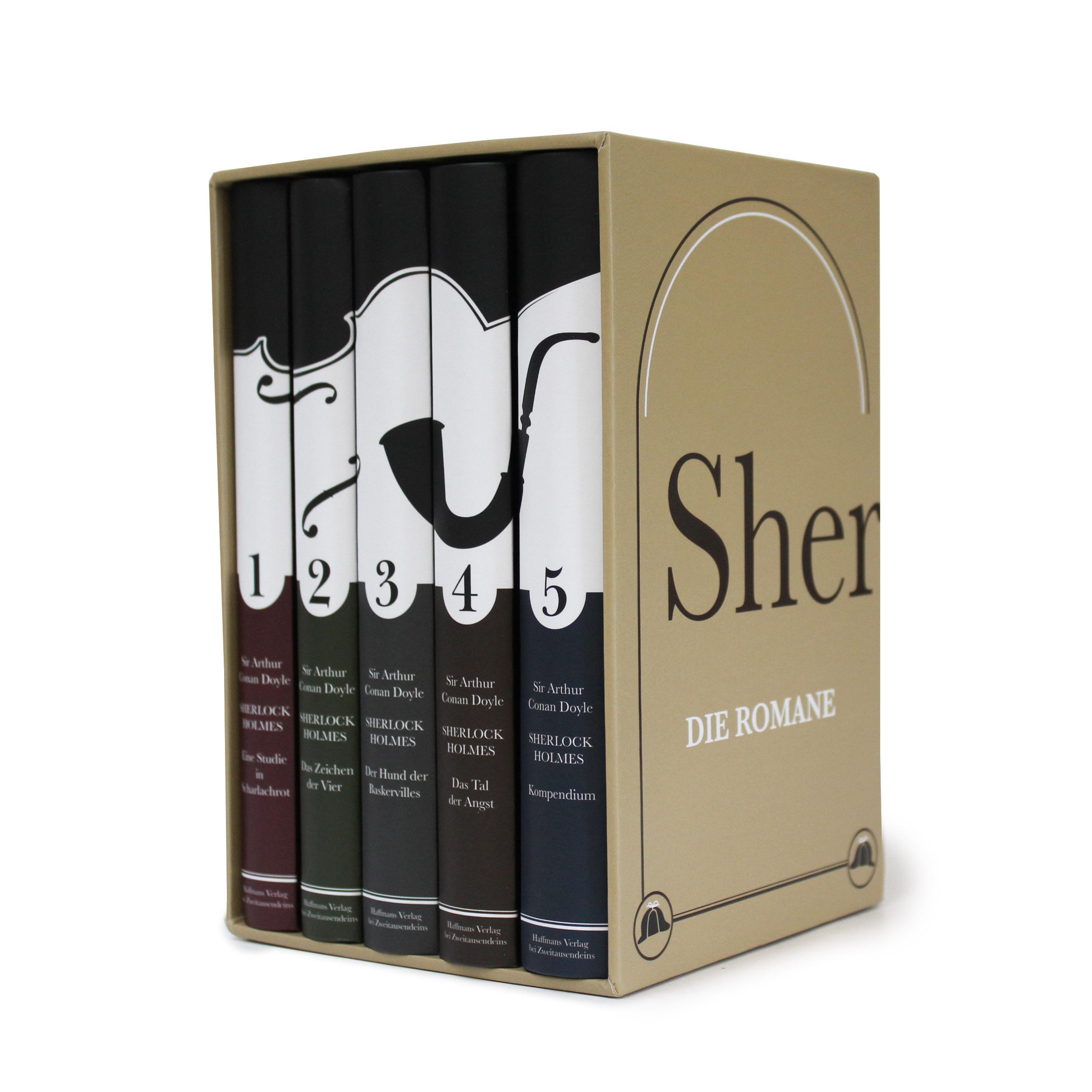 Vorderes Coverbild Sherlock Holmes - Die Romane.