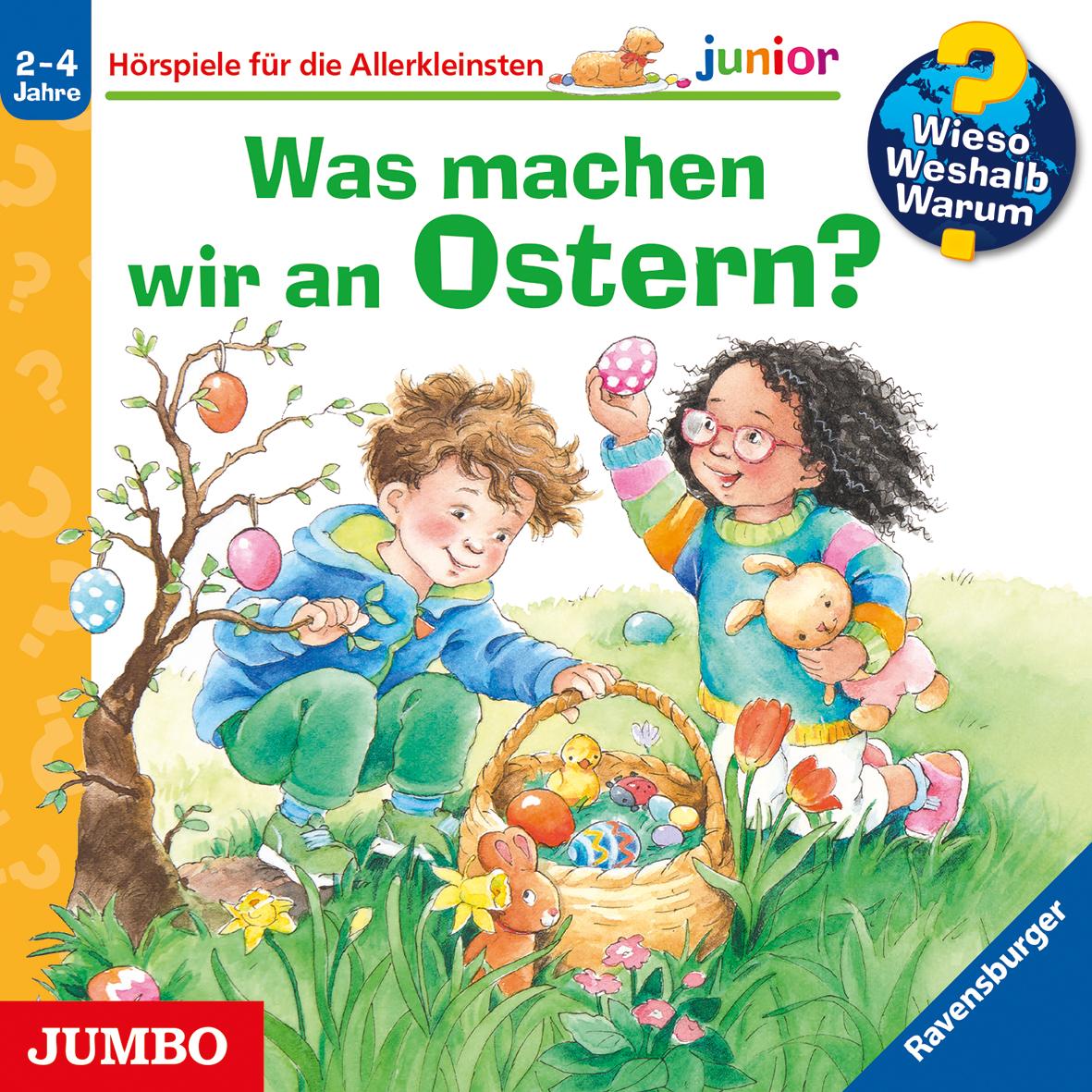 Vorderes Coverbild Wieso? Weshalb? Warum? junior. Was machen wir an Ostern?